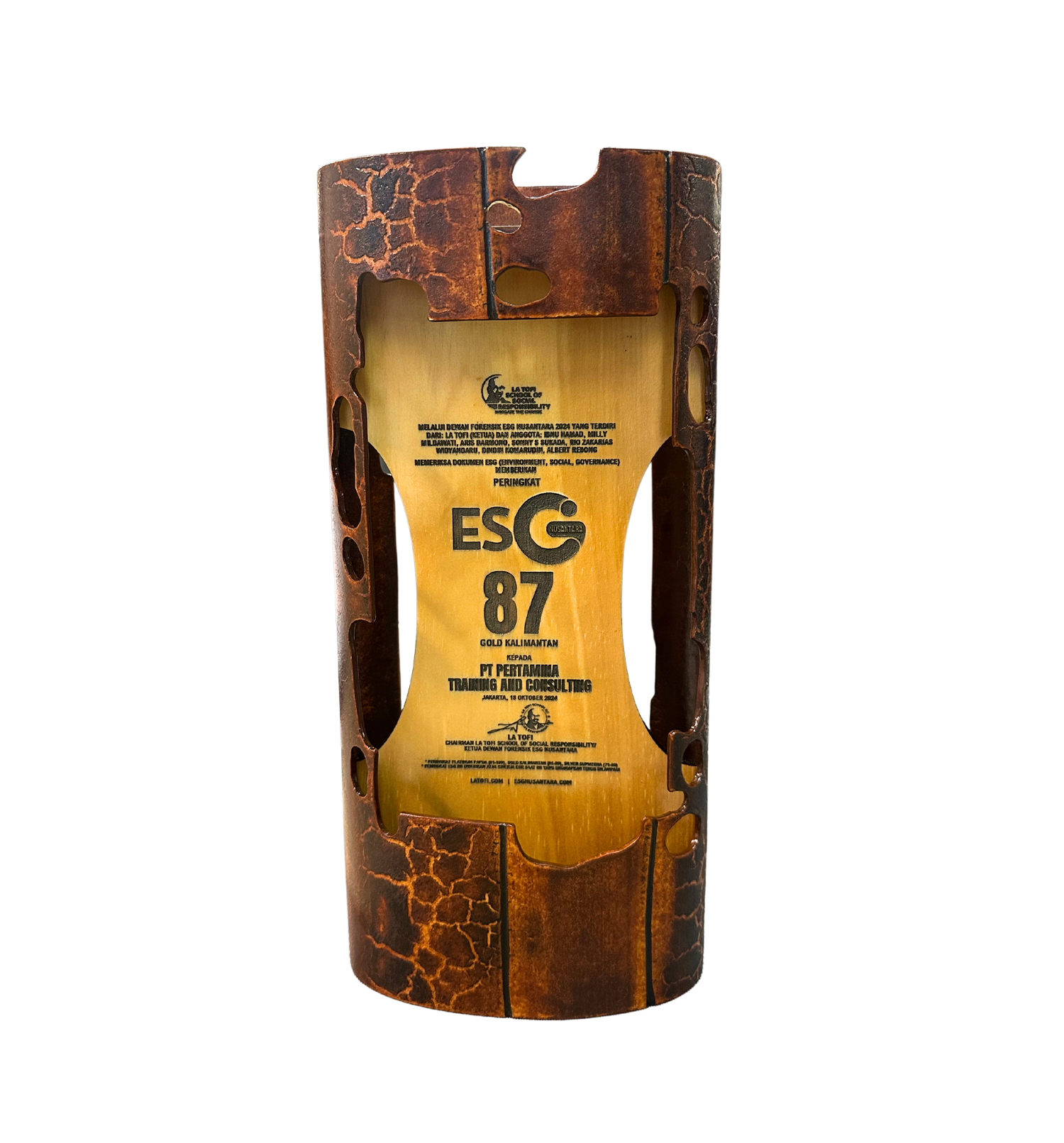 ESG Nusantara Plaudit 2024 Kategori Gold Kalimantan